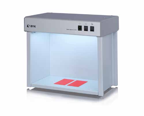 Cabine à lumière byko-spectra mini - 3 sources lumineuses contrôlées - compact et facile à installer_0