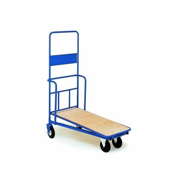 Chariots emboîtables Rolléco - avec tablette et rehausse - pour transport et manutention_0