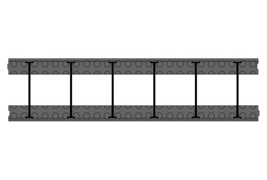 Blocs coffrants muraux 7,5 graphité - Lecobloc - épaisseur totale mur 30 cm - dimensions 120x35 cm - réf. 7,5/15/7,5_0