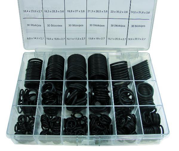 COFFRET DE 369 JOINTS TORIQUES NITRILE 70SH A