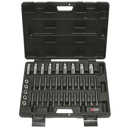 Coffret KSTOOLS pour montage et démontage des tiges d’amortisseurs - 39 pièces - Compatible VW, Mercedes, Audi, Ford, Opel, Volvo, Renault, BMW, Peugeot, Citroën, Toyota - 11579776_0