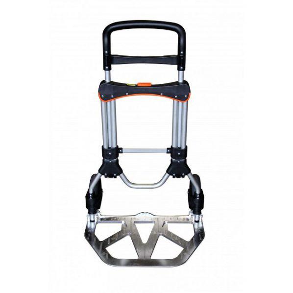 Diable pliant compact en aluminium - capacité 200 kg - poignée ergonomique réglable - Rolléco_0