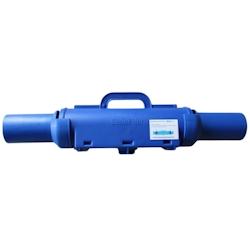 Filtre d'eau de pluie en ligne devafilter 125 sans anneaux d'encrage - BLEU - bleu 0637962080254_0