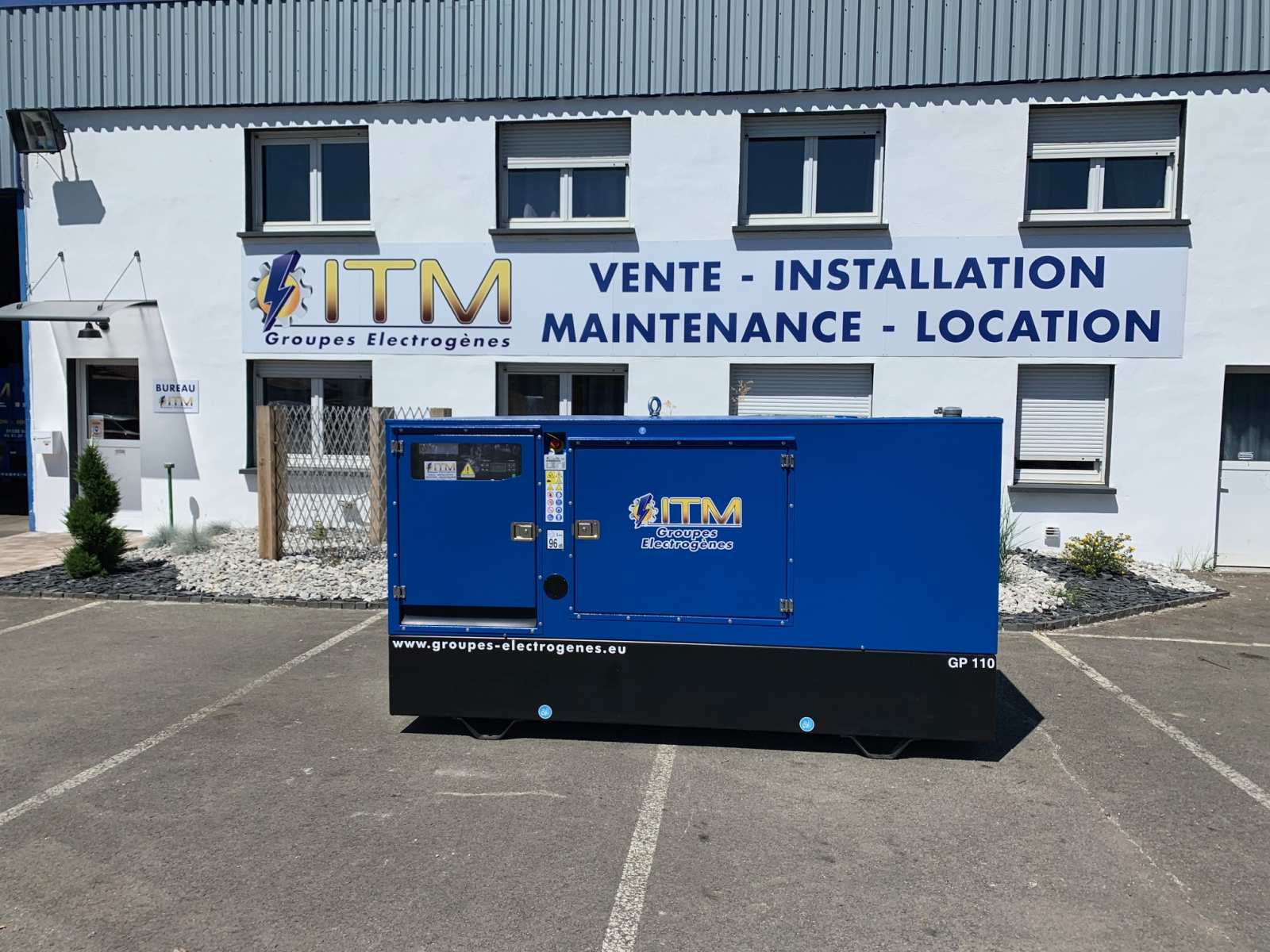 Groupe électrogène d'occasion - BAUDOUIN - 110 KVA_0