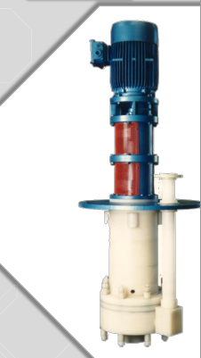 Pompes centrifuges verticales semi-immergées PVI - transfert de liquides corrosifs jusqu'à 200 m3/h_0