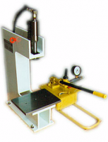 Presse hydraulique manuelle - poinçonnage, sertissage, marquage et pliage_0