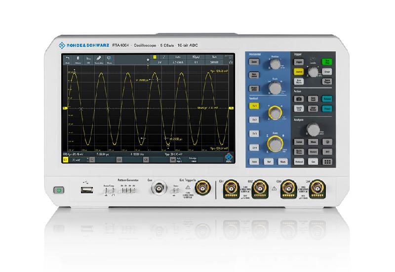 Oscilloscope numérique 4 voies RTA4K-COM4 - 1GHz - Toutes options B2410 + B1 + B6 et pack PK1 - Rohde & Schwarz_0