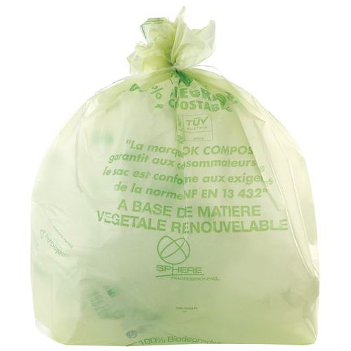 Sac poubelle biodégradable 80 litres