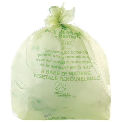 SAC BIODÉGRADABLE 80L - JETSAC Comparer les prix de SAC BIODÉGRADABLE 80L -  JETSAC sur Hellopro.fr