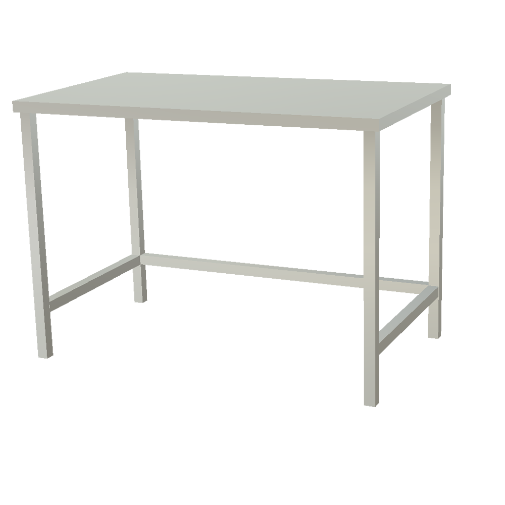 Table en inox - Maison Patay - hauteur personnalisable de 750 à 1000 mm - fabrication française et sur-mesure_0