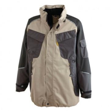 Veste 2359+ polaire 2724 beige/noir TM - parka 3 en 1 coupe-vent respirant avec blouson amovible_0