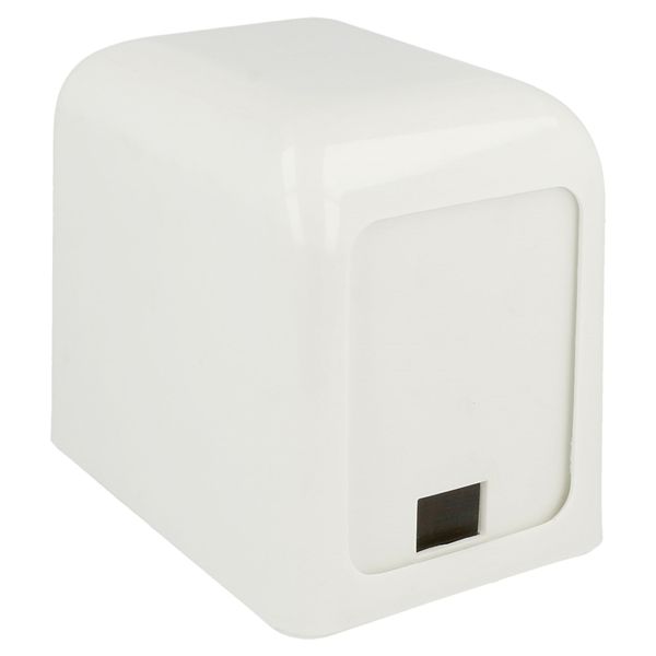 129.32 - Distributeur pour 100 serviettes Mini Servis - Blanc ABS - Garcia de Pou - 15x10x12,5 cm_0