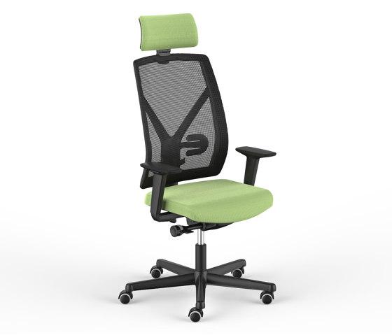 Fauteuil ergonomique Dotway - Architonic 20163337 - Fantoni - Dossier réglable avec support lombaire_0