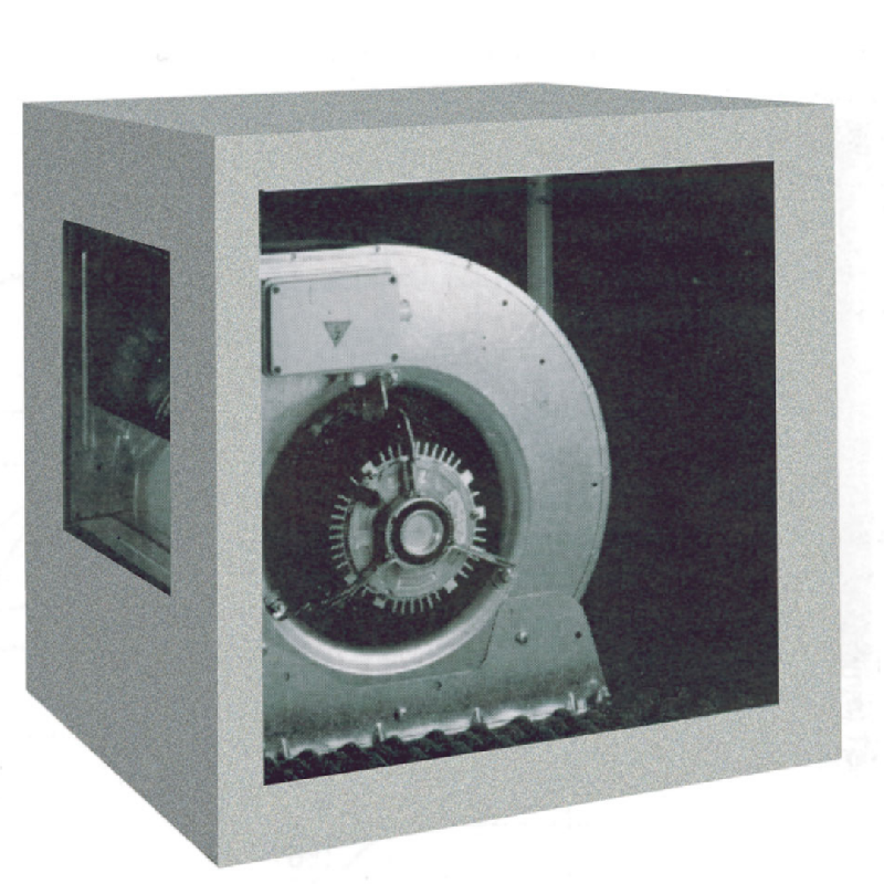 Caisson avec moteur 12/9/9 - 700 × 700 × h700_0