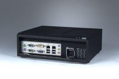 Châssis compact Advantech pour carte mère Mini ITX - 180W - 272 x 88 x 232 mm - Réf : ARK-6620-00XBE_0