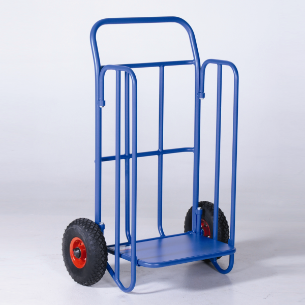 Diable de distribution - Pneus pleins souples - Charge maximale 150 kg - Roues 270 mm_0