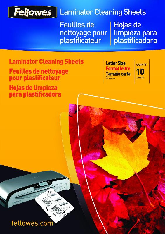 Fellowes Feuilles de nettoyage A4 - Paquet de 10_0