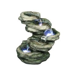 Fontaine en polyrésine La Charente 51 x 33 x 56 cm Stonelite - multicolore 8719048073397_0