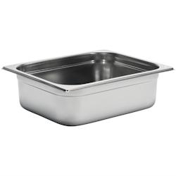 Gastro M Bac Gastro Inox GN 1/2   100 mm - blanc inox 0685071094495_0