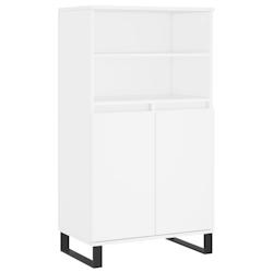Helloshop26 - Buffet bahut commode armoire meuble de rangement organisateur cuisine salle de séjour salon haut 60 x 36 x 110 cm bois 02_0032468 - 300_0