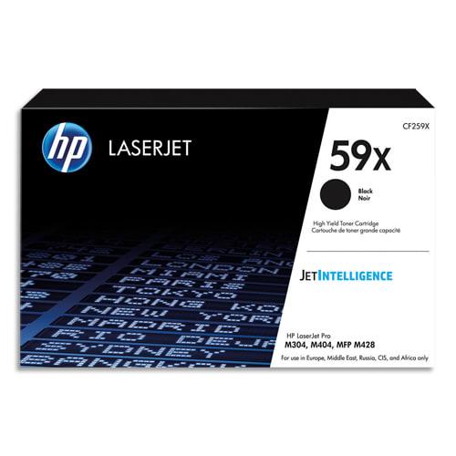 HP 59X CF259X - Toner Noir Grande Capacité Authentique pour Imprimantes HP LaserJet Pro M304 / M404 / M428 - 10 000 pages_0