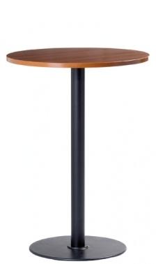 Mange-debout Torino - Plateau Ø80 cm, pied en fonte thermolaquée noir, hauteur 108 cm_0