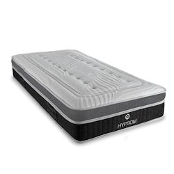 Matelas  Mousse à mémoire de forme 90x200 cm ELEGANCE HYPSOM - blanc Mousse à mémoire de forme 3MA04.0920_0