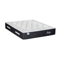 Matelas  2 places Ressorts ensachés & Mémoire de forme 140x190 cm PRIVILEGE BELLECOUR - blanc Mousse à mémoire de forme 3MA128.1419_0