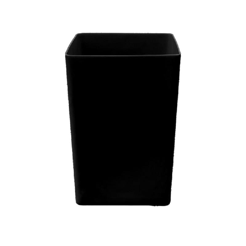 PLAST'UP ROTOMOULAGE Pot de fleur carré suerte 109l - NOIR - noir plastique 0750122554522_0