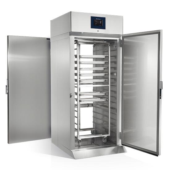 Réfrigérateur pass-through 700 litres en inox gn 2/1 -2°/+8°c isolation 80 mm wifi - 910x1370x2210 mm - BMA0010/FN_0