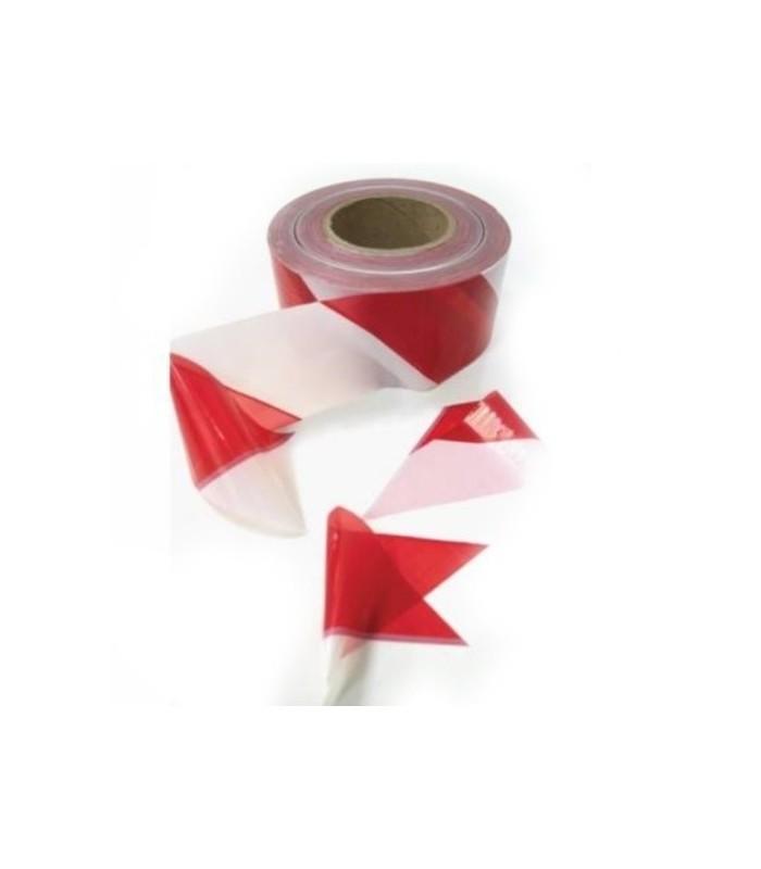 Ruban de balisage rouge/blanc 5cm*100m - Direct Medical Exclusiv - accessoires de transport_0