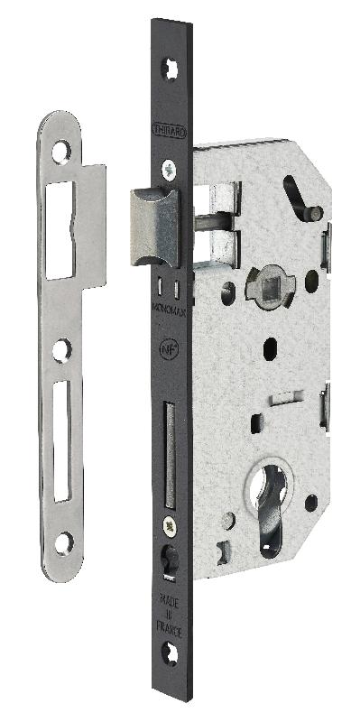 Serrure encastrable pour porte d'entrée Monomax NF - Cylindre BC - Référence 00546930 - Marque THIRARD_0