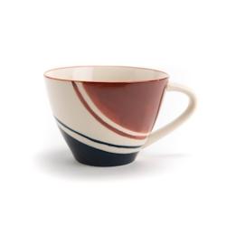 Tasse à thé Sienna -  Multicolore Rond Grès Amadeus 15x11 cm - multicolore Grès 3520071827964_0