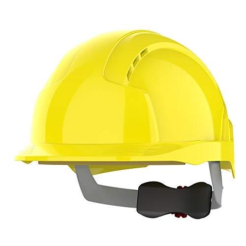 Casque de chantier EVOLITE JSP AJB170-000-200 - léger, aéré, jaune, norme EN397_0