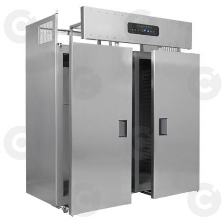 Armoire réfrigérée positive démontable - 700 ou 1400 litres - Acier inox AISI 304 - Froid ventilé - Dégivrage automatique_0