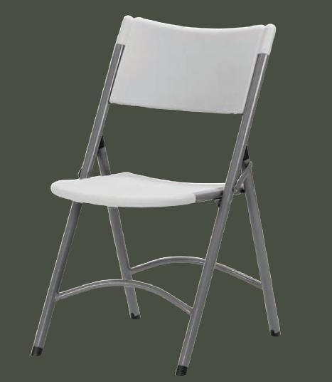Chaise pliante en polyéthylène haute densité - usage intensif - structure acier 0.8 mm_0