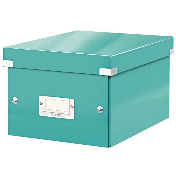 LEITZ Lot de 6 Boîte de rangement Click & Store Wow, format A5, coloris menthe glacée - vert 60430051_0
