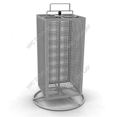 Modulhook® - meuble présentoir rotatif - pharma display - 4 faces tournantes - larg. 270 x ht. 475mm_0