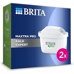 Pack de 2 cartouches anti tartre pour carafes filtrantes  Maxtra Pro Blanc Autre Plastique Brita - blanc plastique 4006387120665_0