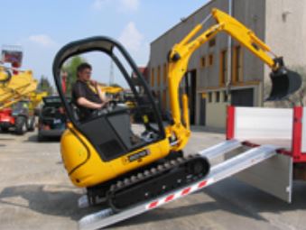 Paires de rampes de chargement Série 116 - 5 Tonnes - TRP116/25 - Idéal pour mini-pelles, largeur jusqu'à 400mm_0