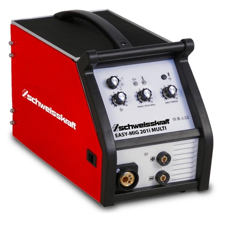Poste à souder professionnel Schweisskraft MIG / MAG 201i MULTI - 1089020 - SYN-MIG MULTI 230V réglable en continu_0