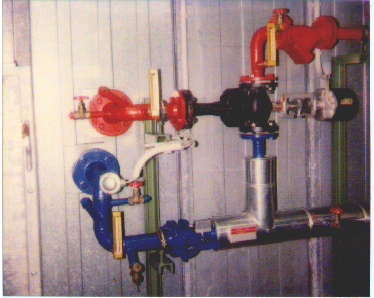 Registre de ventilation - eau / air - régulation avec pompes à jet d'eau pour économies d'énergie_0