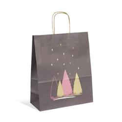 Sac Narnia kraft blanc poignées torsadées 26+12x32cm par 250 - 3700481692394_0