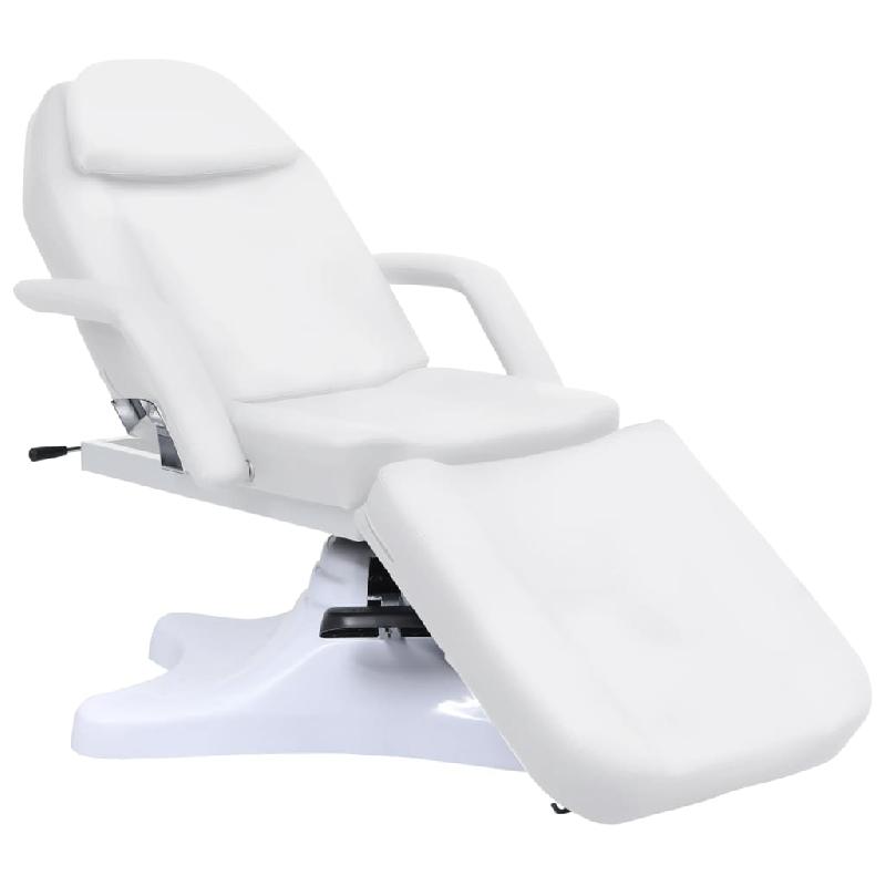 TABLE DE MASSAGE BANC DE MASSAGE LIT DE BEAUTÉ CANAPÉ DE MASSAGE LIT COSMÉTIQUE THÉRAPIE COSMÉTIQUE TATOUAGE BLANC 180 CM 02_0001803_0