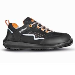 U-Power - Chaussures de sécurité basses sans métal MIAMI - Environnements secs et chauds - S1P SRC Noir Taille 44 - 44 noir matière synthétique 8_0