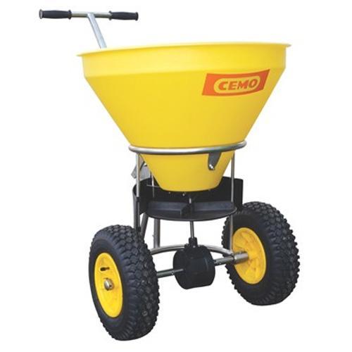 Épandeur 50 litres avec châssis inox SW50 E - Convient pour sel, sable, granulats, semence - CEMO - 10742_0