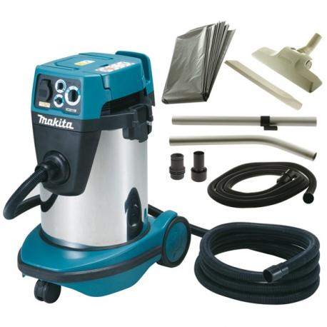 Aspirateur Makita de chantier et d'atelier classe M 32 litres 1050 Watt 220 mbars modèle VC3211MX1_0