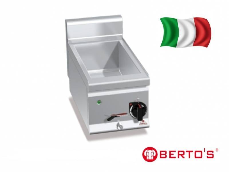 Bain-marie électrique série 600 - Berto's E6BM3B - acier inox AISI 304 - fabrication italienne_0