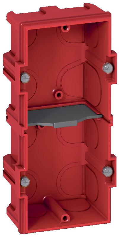 Boîte d’encastrement batibox pour maçonnerie ip20 en plastique 2 postes ou 4 à 5 modules - LEGRAND - 080142 - 419559_0