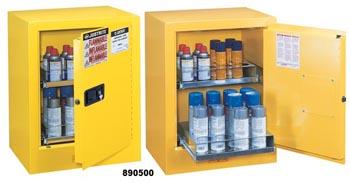 Cabinet de sûreté de benchtop de bidon d'aérosol_0